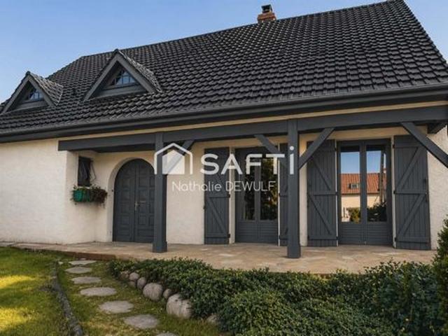 BRUYERES ET MONTBERAULT: PAVILLON SUR SOUS SOL COMPLET,JARDIN,4 CHAMBRES, CONFORT P. PIED