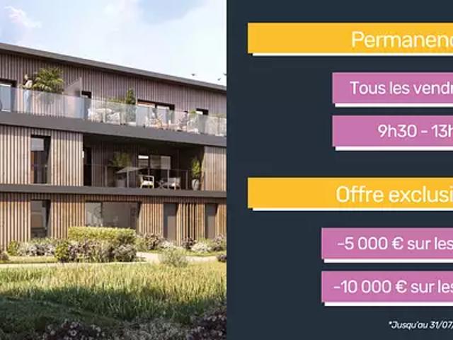 Bruz 35170 Achat / Vente appartement 2 pièces t2 terrasse