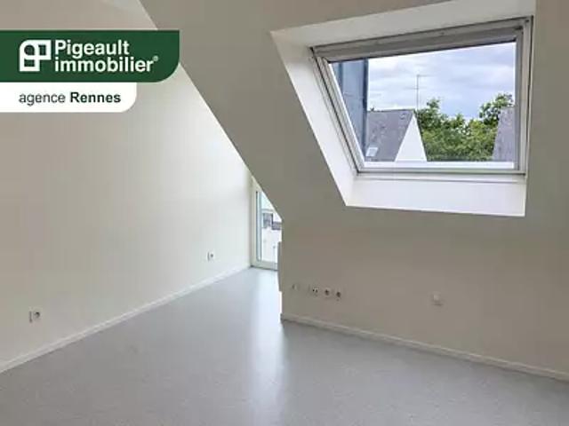 Bruz 35170 Location appartement 1 pièce t1 au dernier étage