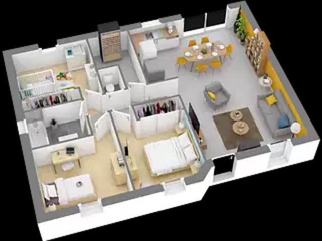 Bruz 35170 Programme neuf maison neuf à vendre 4 pièces