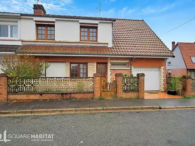 Bruay la Buissière 62700 Achat / Vente maison 6 pièces t6 au dernier étage