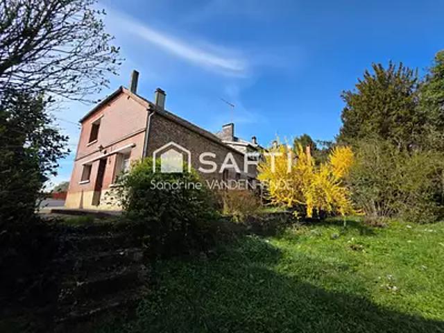 Brunehamel 02360 Achat / Vente maison 6 pièces t6 terrasse parking