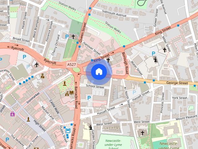 Brunswick Street, Newcastle, Staffordshire, ST5