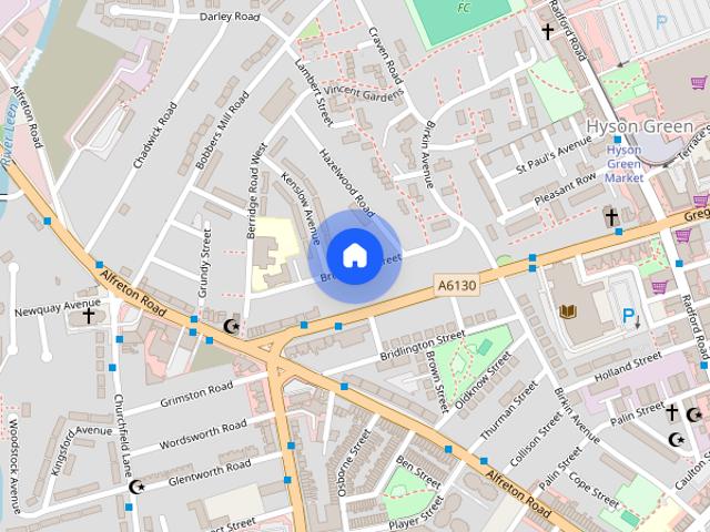 Brushfield Street, Nottingham, NG7