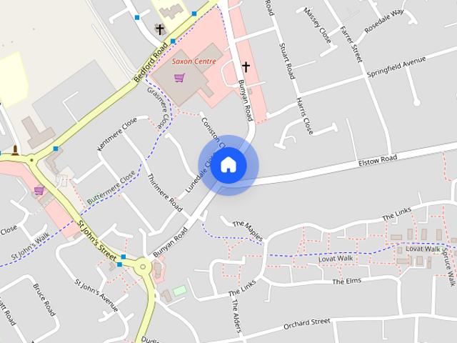 Bunyan Road, Kempston, Bedford, Bedfordshire, MK42
