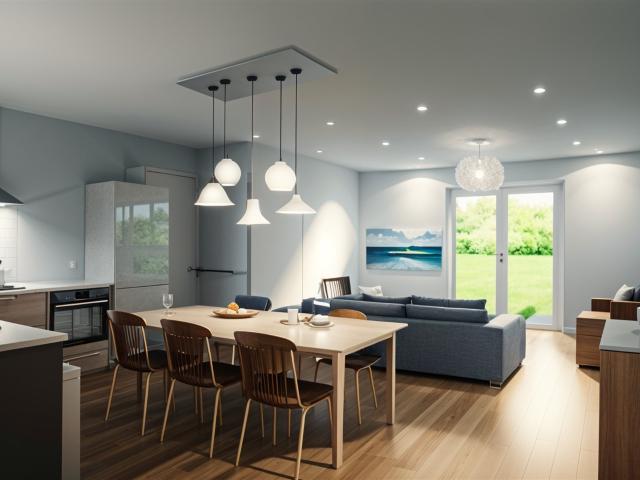 Bungalow de 3 Chambres Neuf avec Garage Intégré — à 200 Mètr. 85m² L'Aiguillon sur Mer