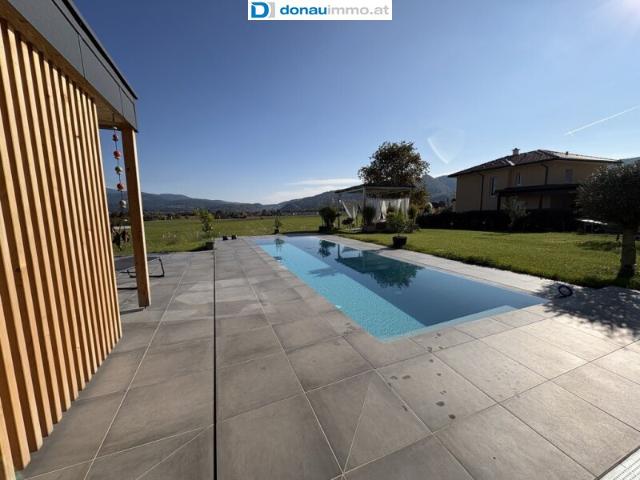 Bungalow Doppelhaushälfte mit Fernblick, Pool, Wellness und Sauna Landschaft