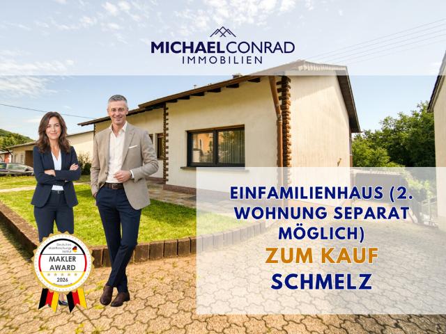 Bungalow Einfamilienhaus in ruhiger Lage mit zweiter Wohnung zum separaten Kauf