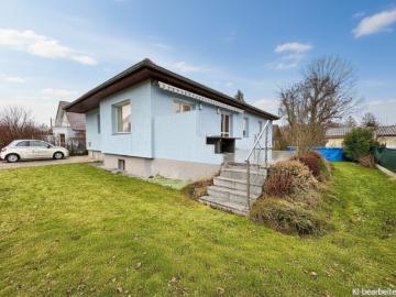 BUNGALOW I riesiger Wohnkeller I ideale Wohnküche I Wohnraumlüftung I Bahnhofs Nähe I