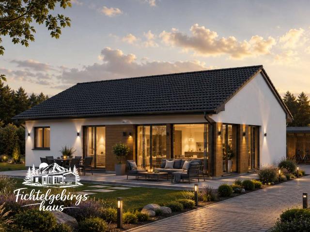 Bungalow in 18 Tagen Bauzeit – schlüsselfertig, diffusionsoffen und el. Außenjalousien