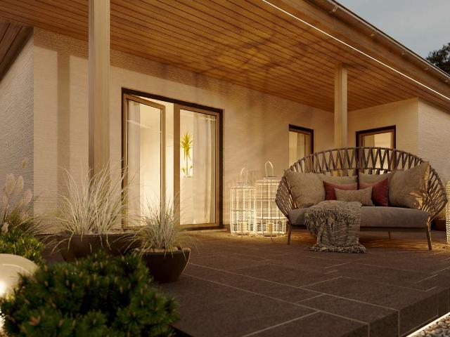 Bungalow in Radis Ruhe trifft Eleganz barrierefrei auf 670 m² ein Traumdomizil für Sie!