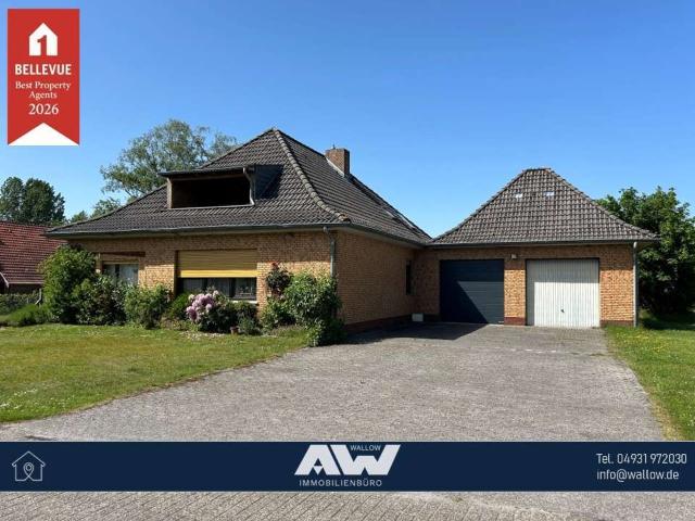 Bungalow mit 1,6 ha Ländereien in Großheide Westermoordorf!