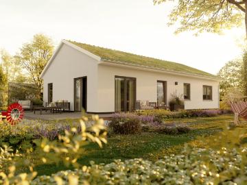 Bungalow mit Gründach