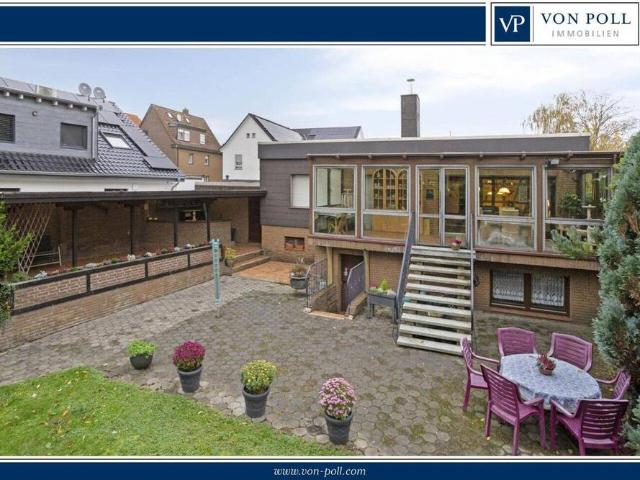 Bungalow mit separaten Gewerbeanteil * Möglichkeiten zur Erweiterung der Wohnfläche vorhanden