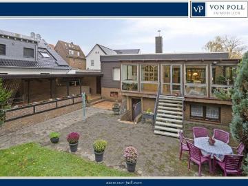 Bungalow mit separaten Gewerbeanteil * Möglichkeiten zur Erweiterung der Wohnfläche vorhanden