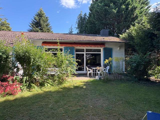 Bungalow mit Westgarten in ruhiger Hinterlage