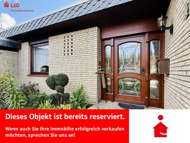 RESERVIERT Bungalow mit zwei Schlafzimmern und pflegeleichtem Grundstück in Ganderkesee Elmeloh