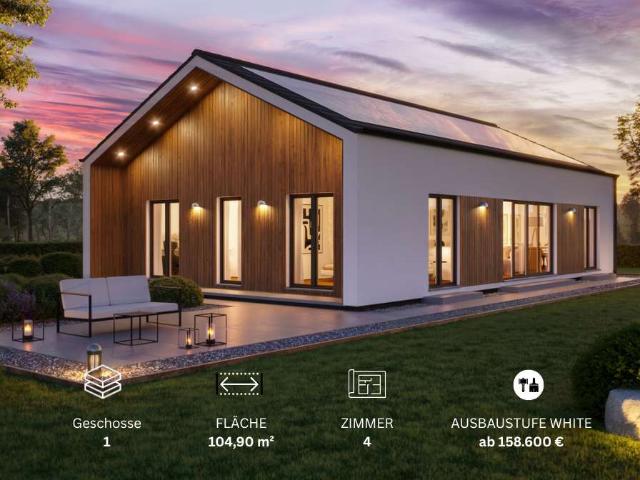 Bungalow Nicht zu groß und nicht zu klein – 106 m² zum Glücklichsein
