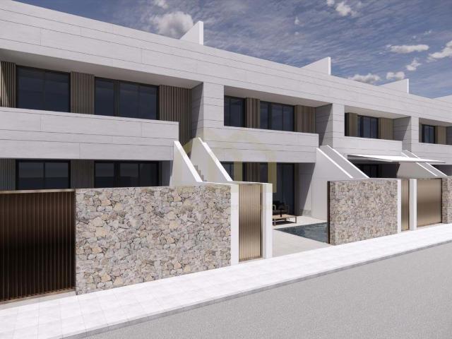 Bungalows de Obra Nueva con Piscina Privada en Santiago de la Ribera