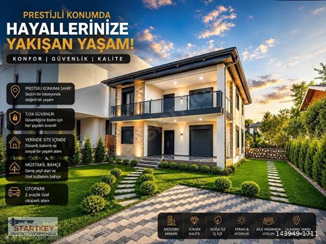 BUCA KAVACIK EVLERİ'NDE DOĞAYLA İÇ İÇE ULTRA LÜX SATILIK VİLLA