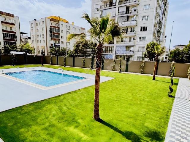 Buca Kent 2 Sitesi Havuzlu Güvenlikli1+1 Kiralık Eşyalı Daire
