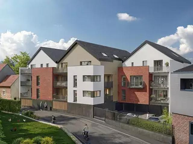 Buchy 76750 Programme neuf appartement neuf à vendre t3 LMNP