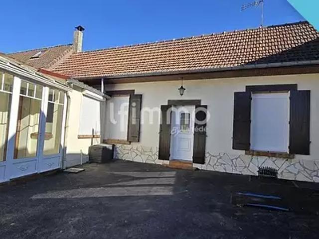 Bucquoy 62116 Achat / Vente maison 5 pièces t5 terrasse