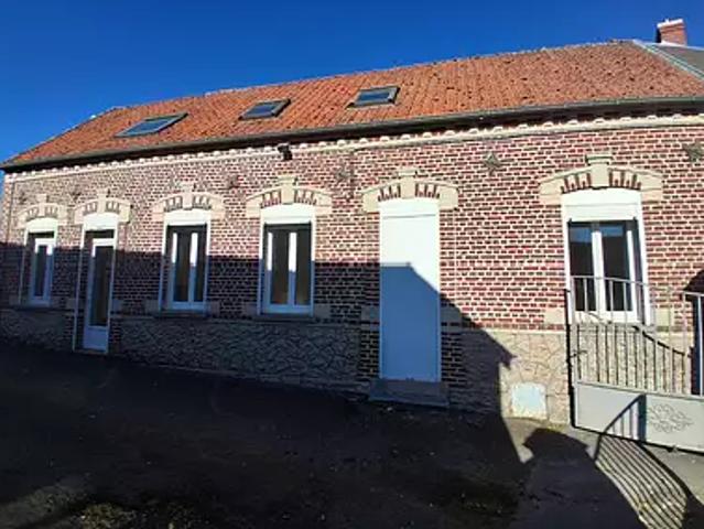 Bucquoy 62116 Achat / Vente maison 5 pièces t5 au dernier étage