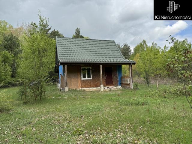 Urokliwy dom 65 m² z lasem, ogrzewanie kominkowe