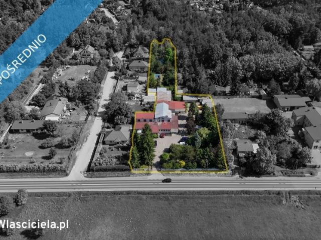 Budynek produkcyjny z mieszkaniami na działce 4535 m²