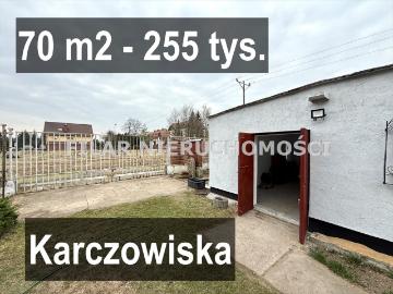 Budynek usługowy 70 m² z ogrodzeniem i mediami