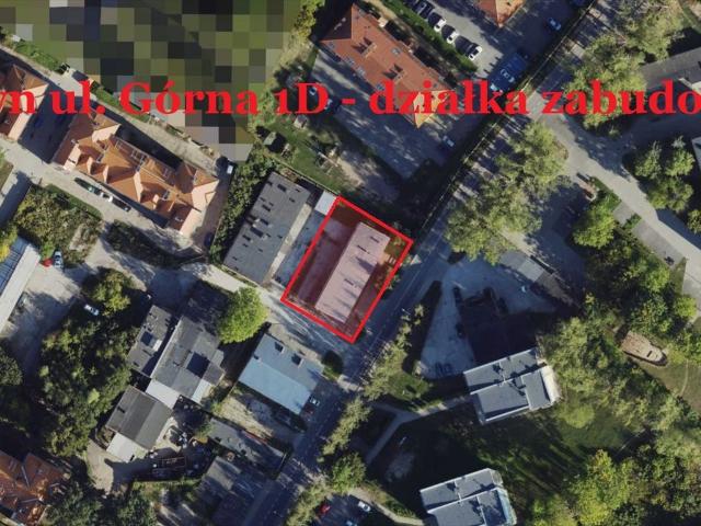 Budynek usługowo handlowy 247 m², duża hala i sklepy