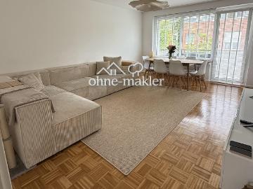 Büderich schöne 3 Zimmerwohnung mit Balkon in guter Lage
