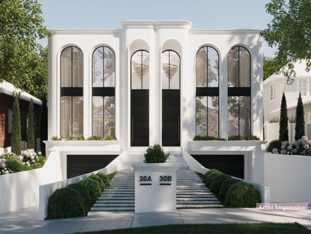 Build this Ultra Contemporary French Provincial Duplex | To Be Sold with CDC Approval | Sunlit Northern Aspect Backing Directly onto Somerville Park