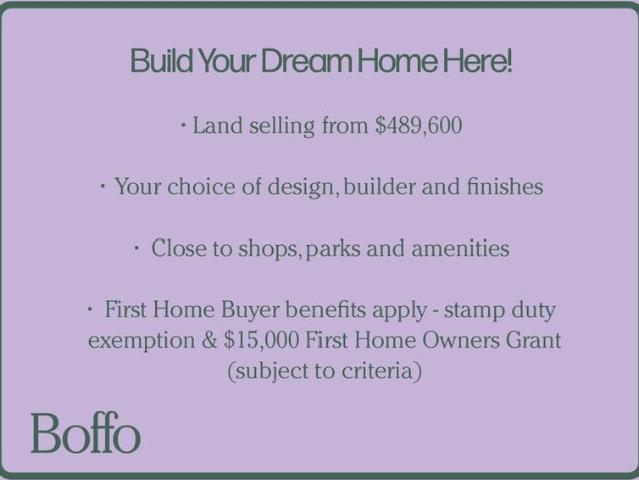 Build Your Dream Home!