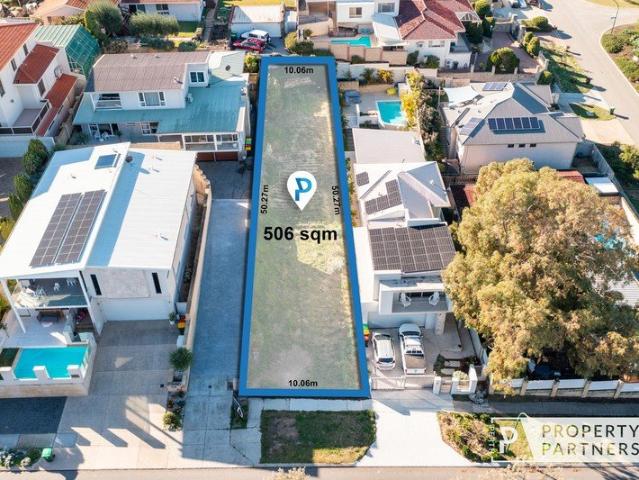 BUILD YOUR DREAM HOME, BLANK CANVAS ON THE CITY BEACH BORDER, OPPOSITE PARKLAND