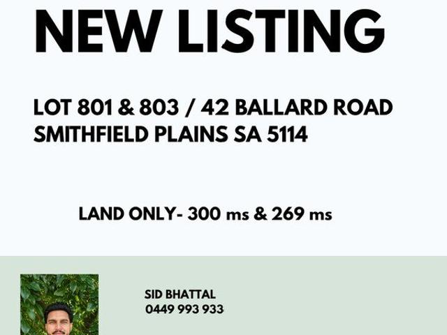 Build Your Future | Two Premium Allotments in Smithfield Plains