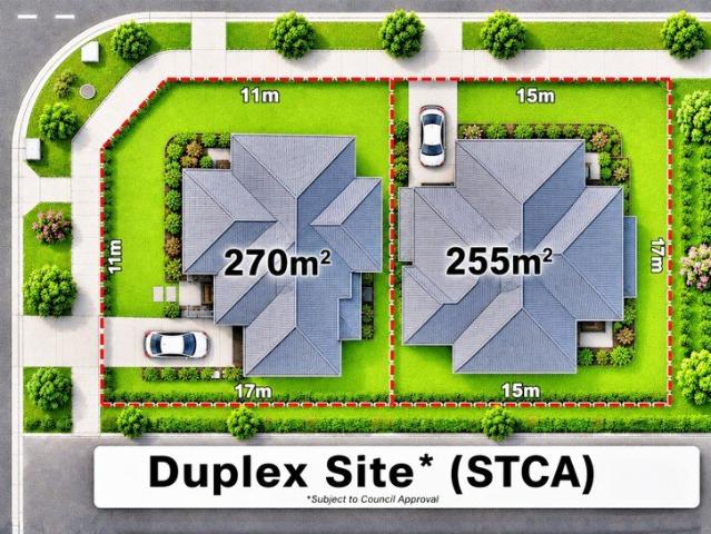 Build Duplex in Prime Location !