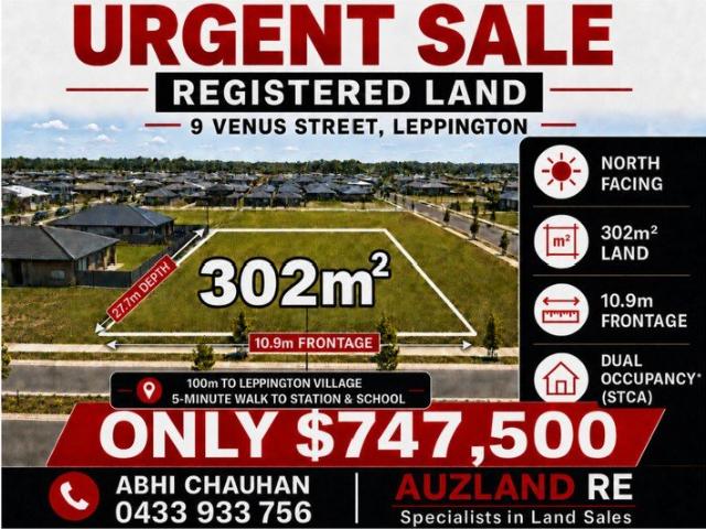 Build Home and Granny in Prime Location. !