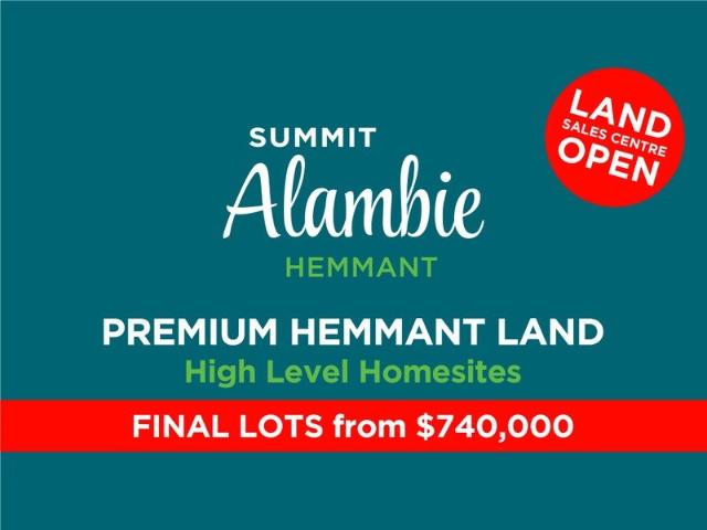 BUILD READY LAND from $740,000