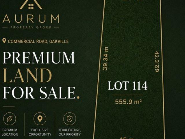 Build Something Extraordinary on 15 Meter Frontage Registered Land |