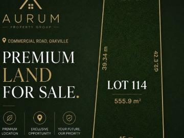 Build Something Extraordinary on 15 Meter Frontage Registered Land |