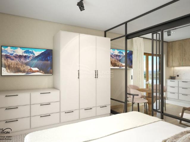 Nowoczesny apartament inwestycyjny z widokiem na Tatry