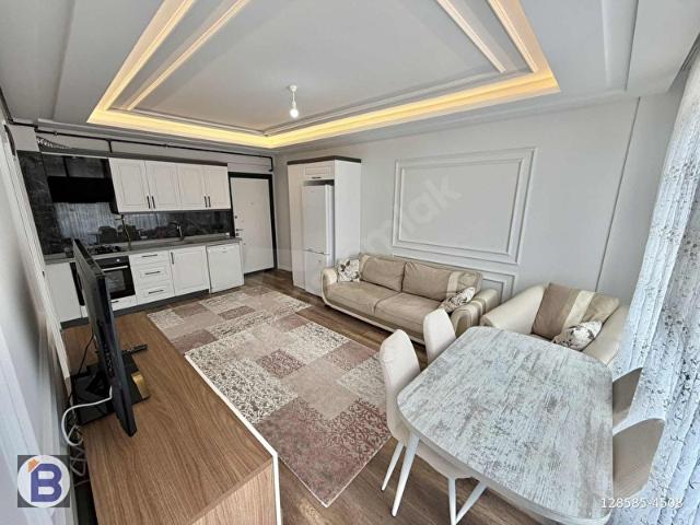 BULUT EMLAK MEVLANA MAH. FULL EŞYALI CAM BALKONLU 1+1 KİRALIK