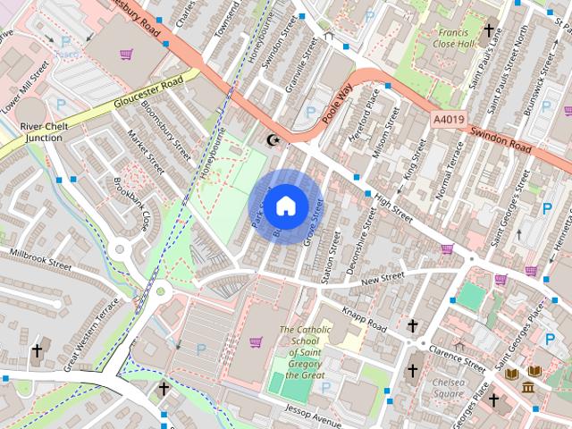 Burton Street, Cheltenham, Gloucestershire, GL50