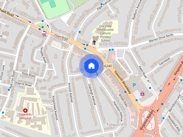 Burwood Close, Tolworth, Surbiton, KT6