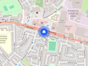 Breightmet Bolton, M26, Bradford and West Yorkshire, North England