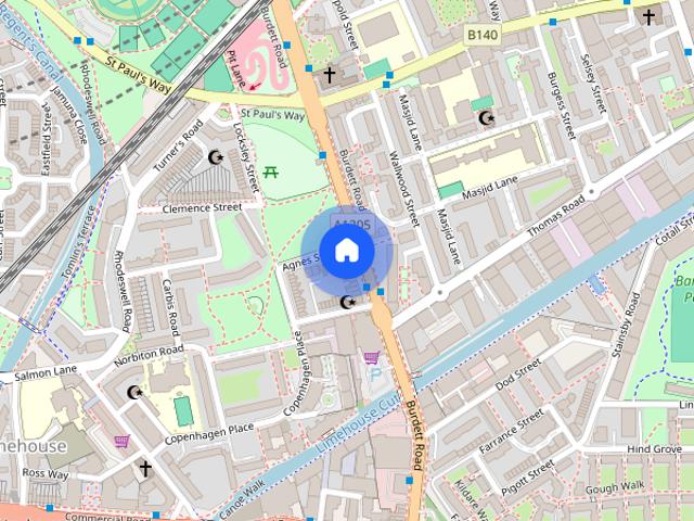 Burdett Road, Limehouse, London, E14
