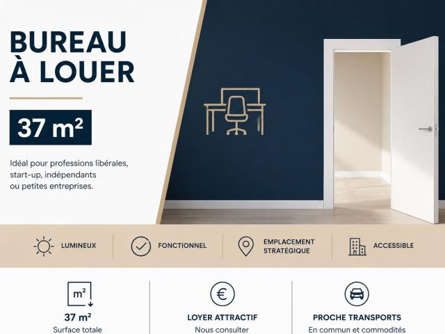 Bureau de 37m2