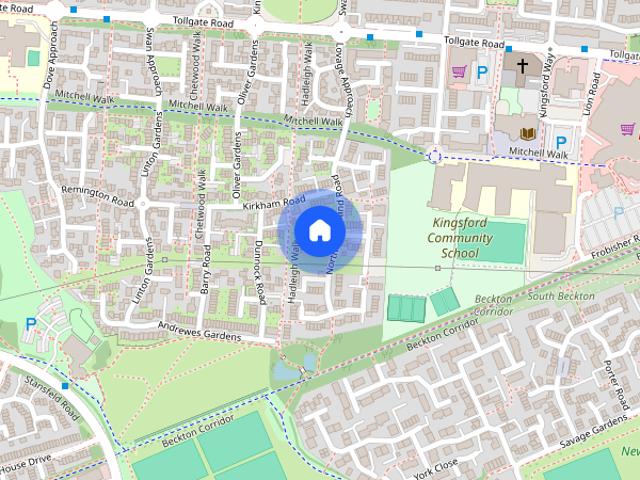 Burlington Close, Beckton, London, E6